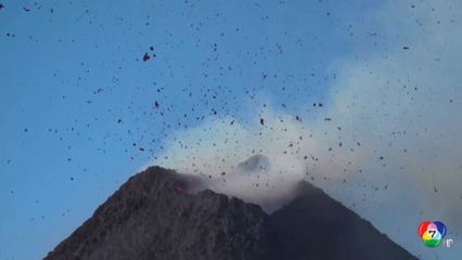ภูเขาไฟเอตนาปะทุขึ้นอีกครั้ง ในอิตาลี