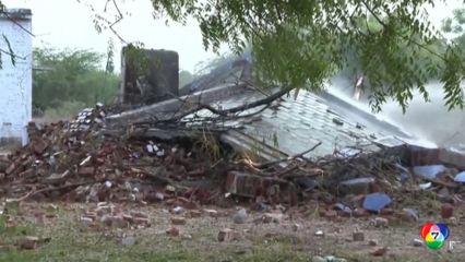 โรงงานดอกไม้ไฟระเบิดที่อินเดีย ตายแล้ว 9 คน